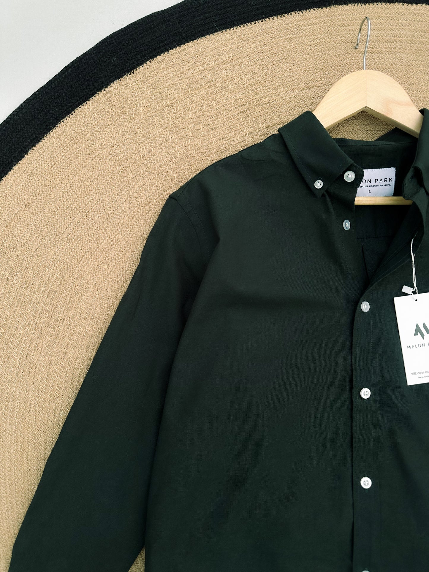 Oxford Shirt - Bottle Green
