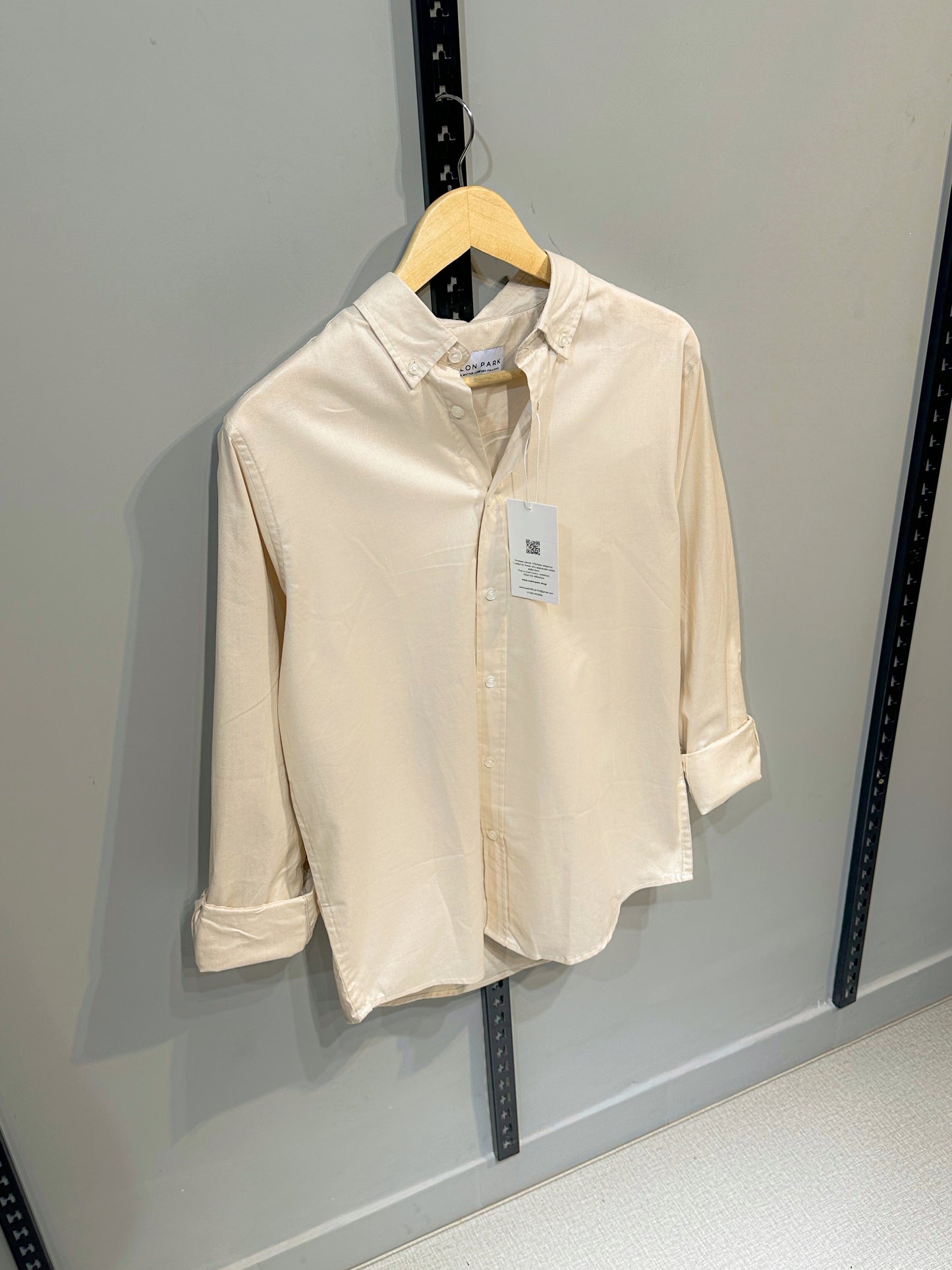 Oxford Shirt - Light Beige