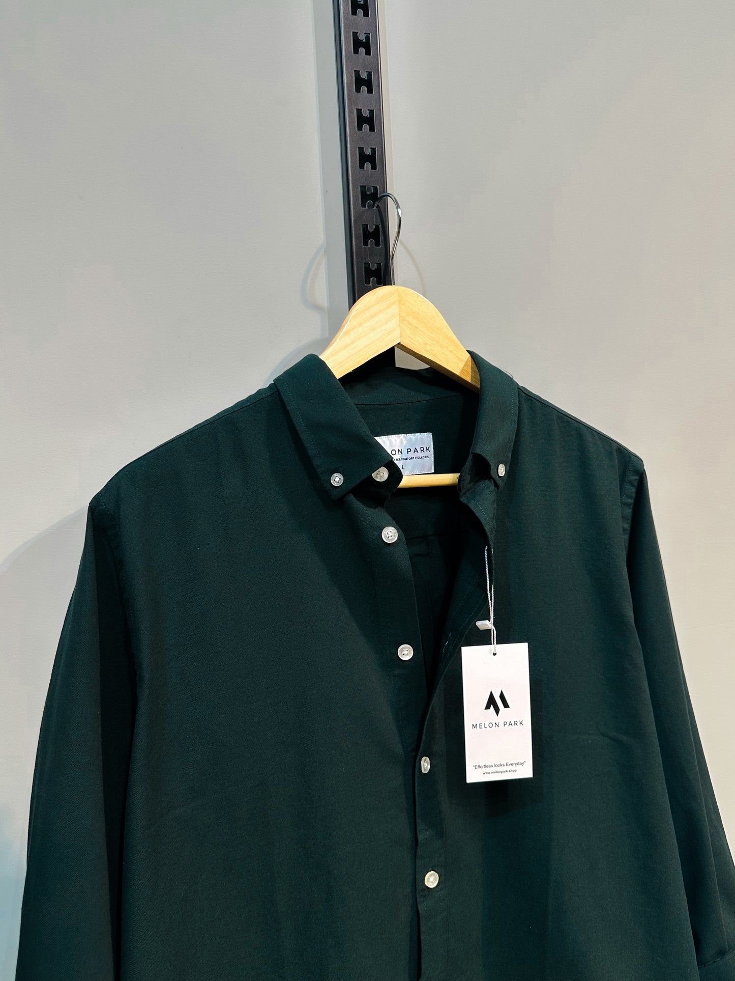 Oxford Shirt - Bottle Green