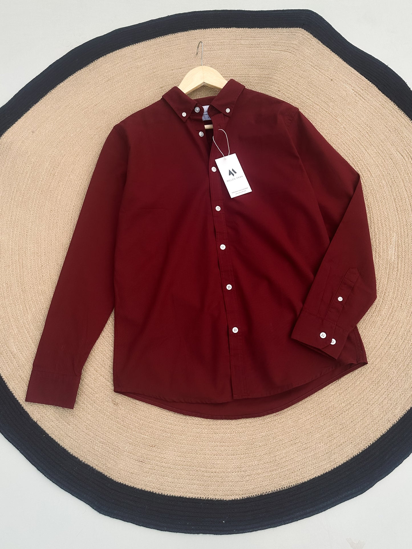 Oxford Shirt - Maroon