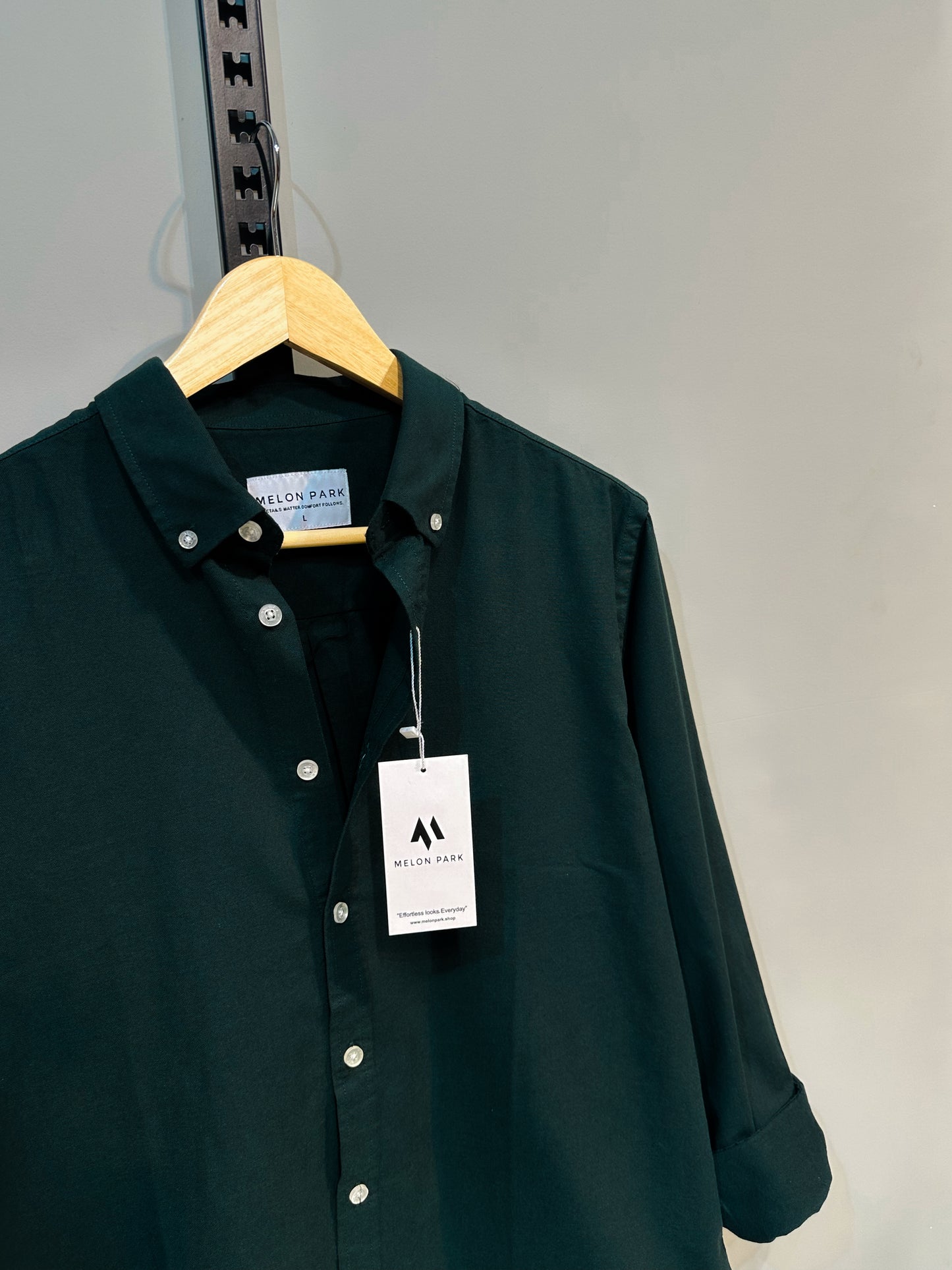 Oxford Shirt - Bottle Green