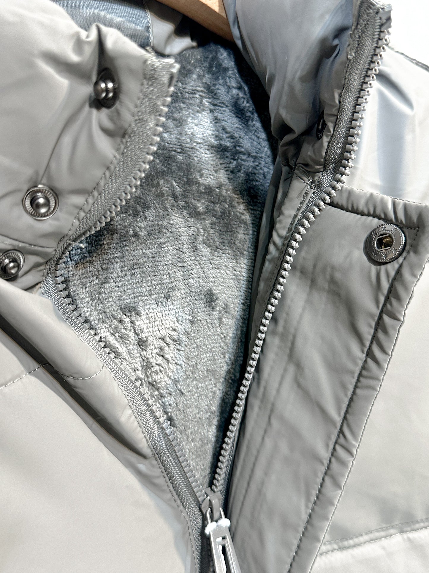 Coldproof Puffer - Light Grey