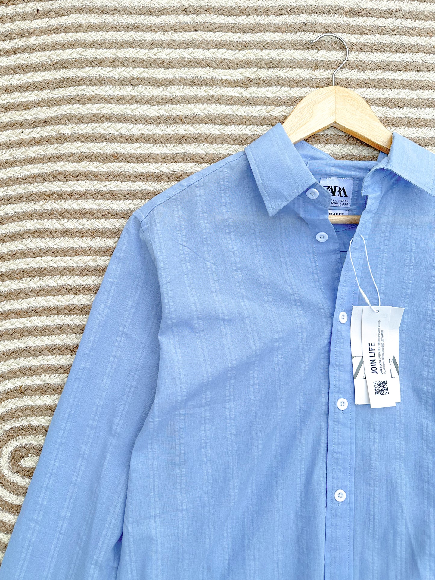 Minimal shirt - Echo Blue