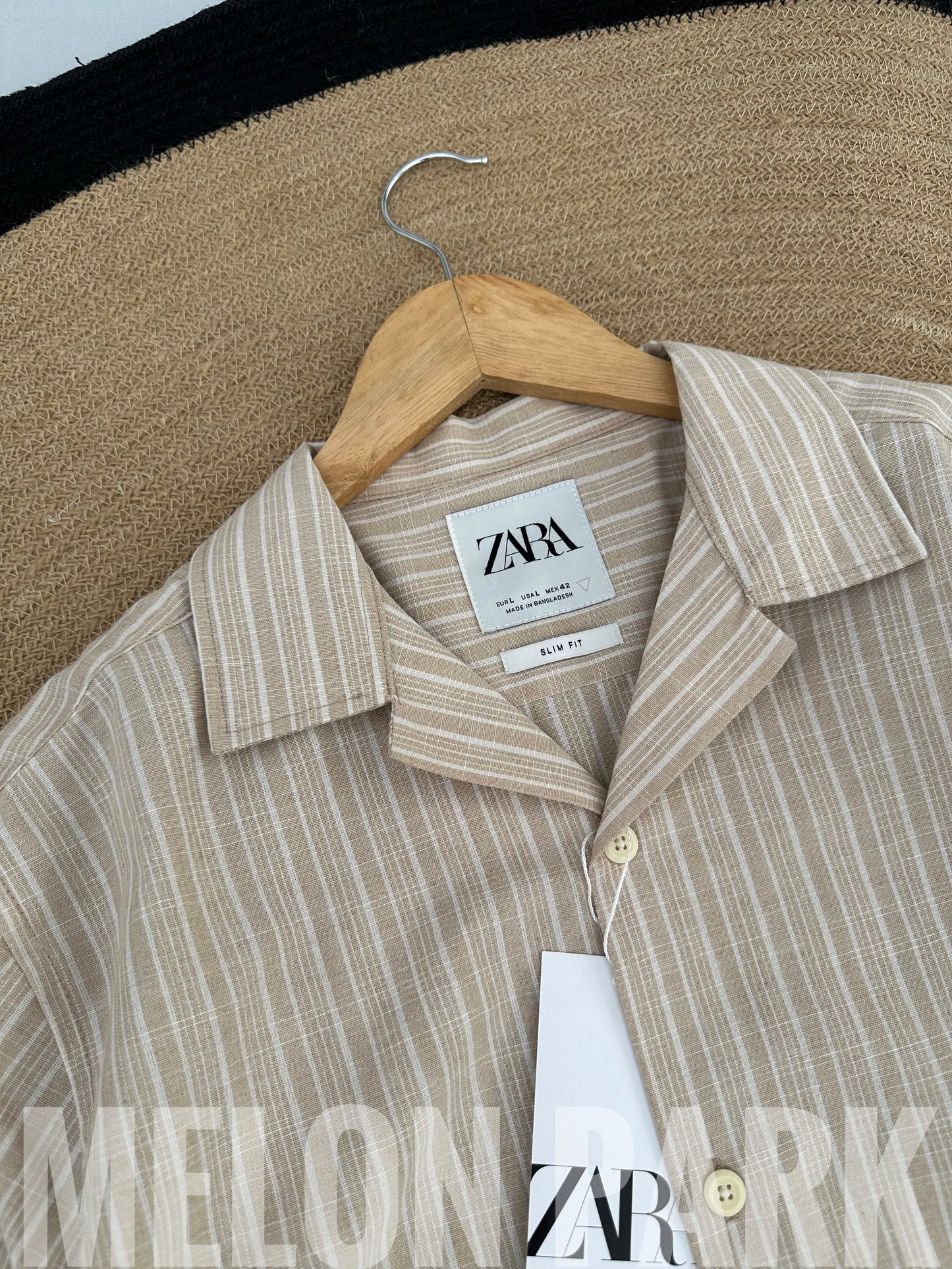 Light Beige Old Money Cuban Shirt