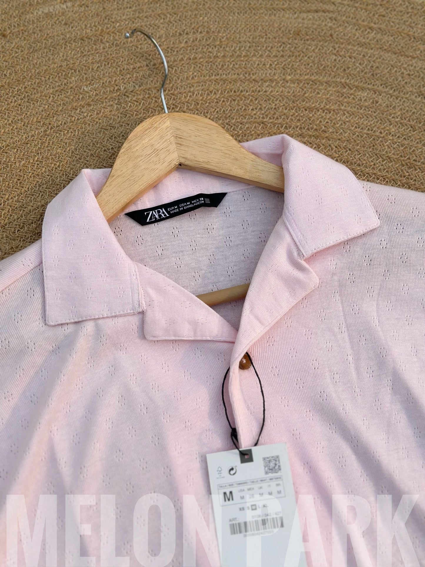 Pink Dropshoulder Cuban