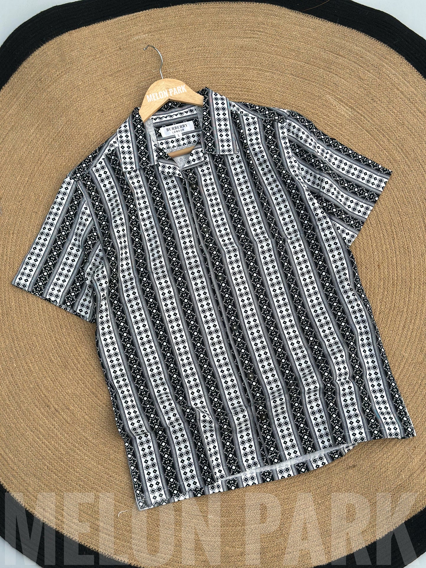 White Vacational Cuban Shirt