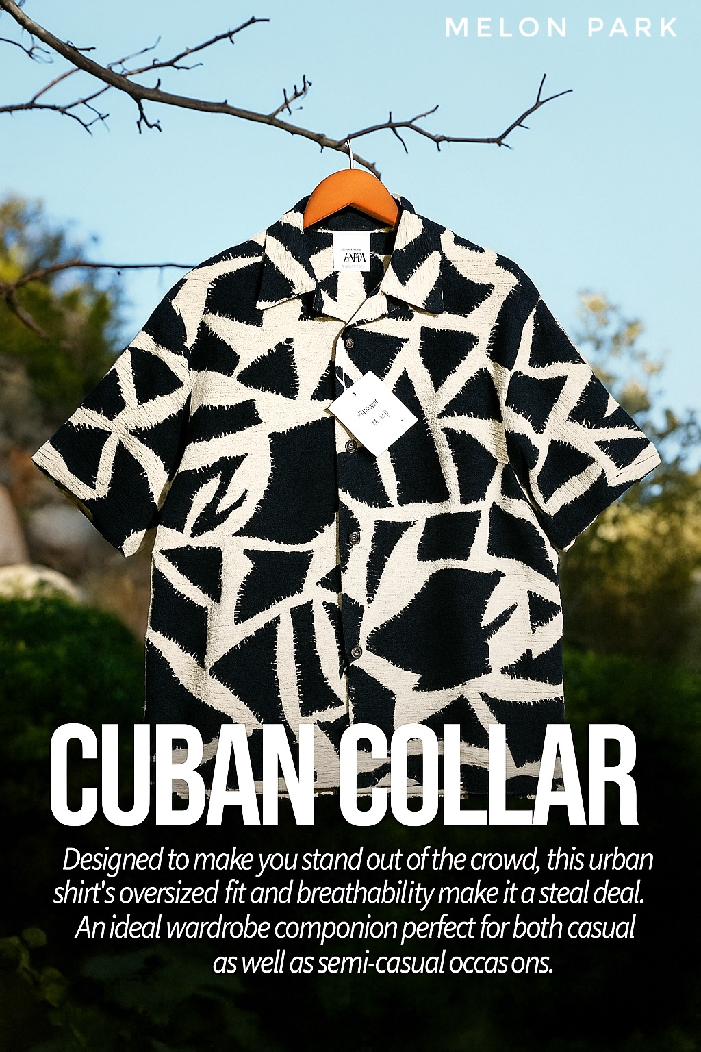 Cuban Half Shirt