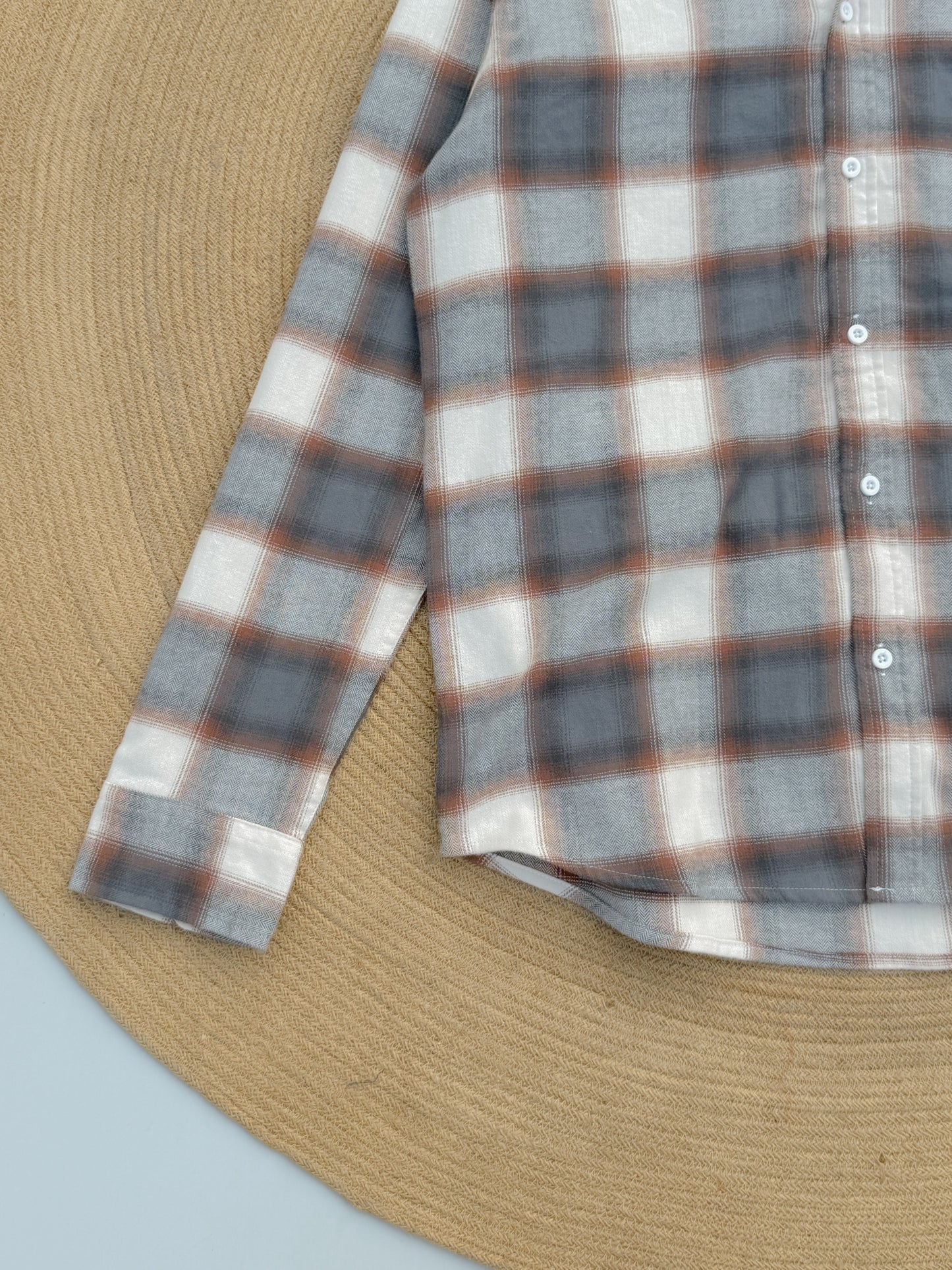 Gentle Check shirt - Smoky Check