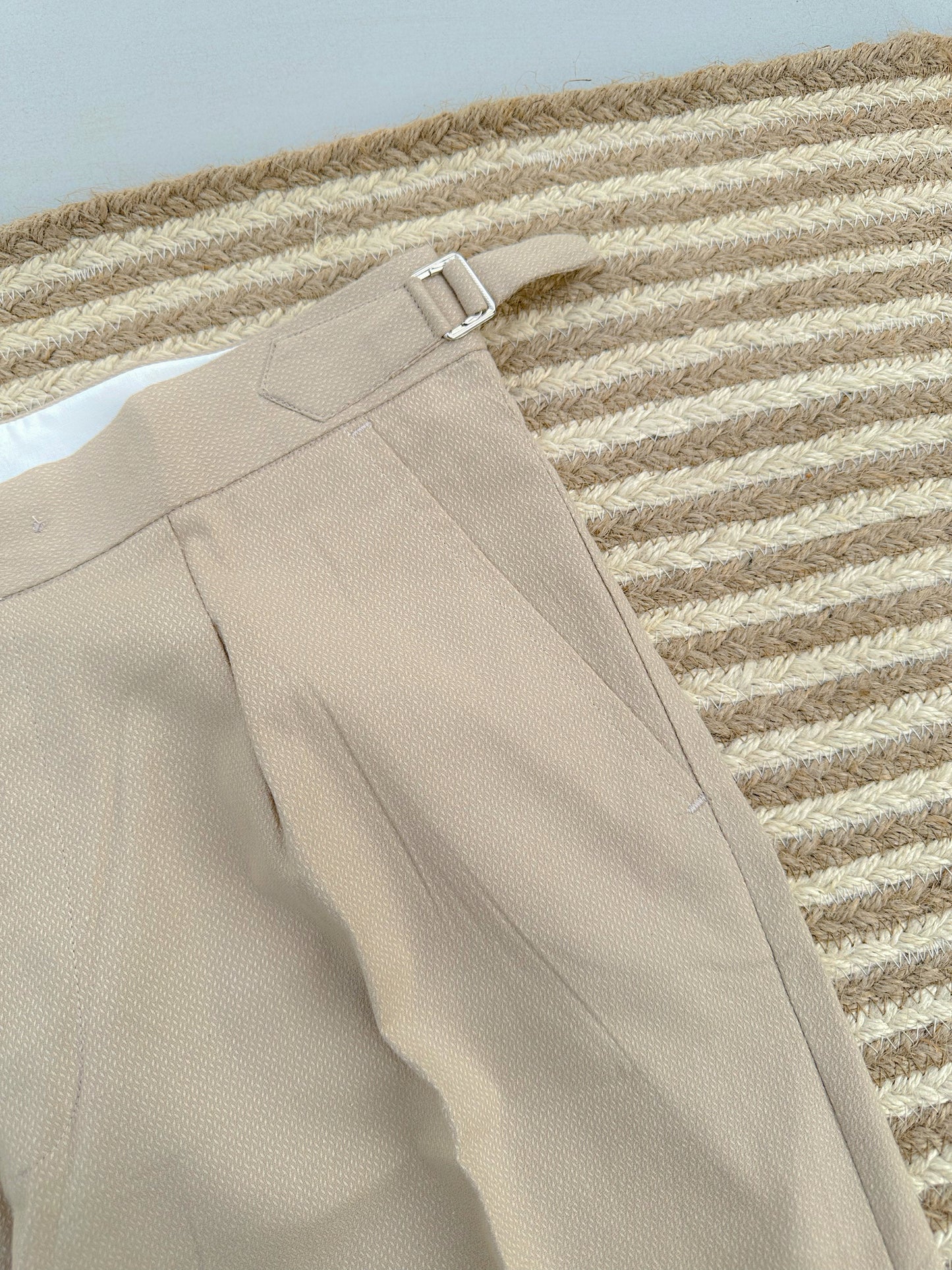Baggy Formal Pant - Off white