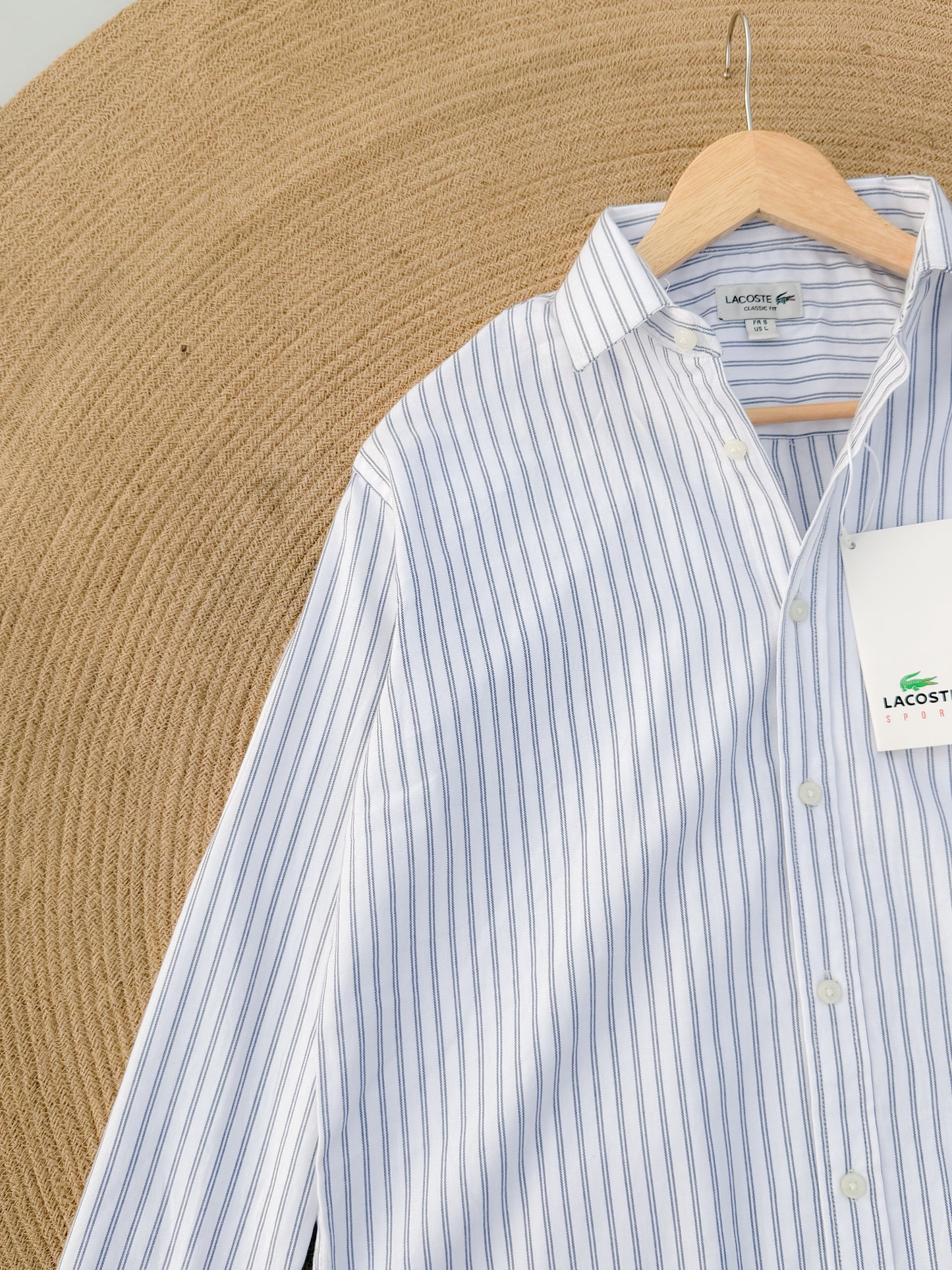 Striped Classic Shirt - White