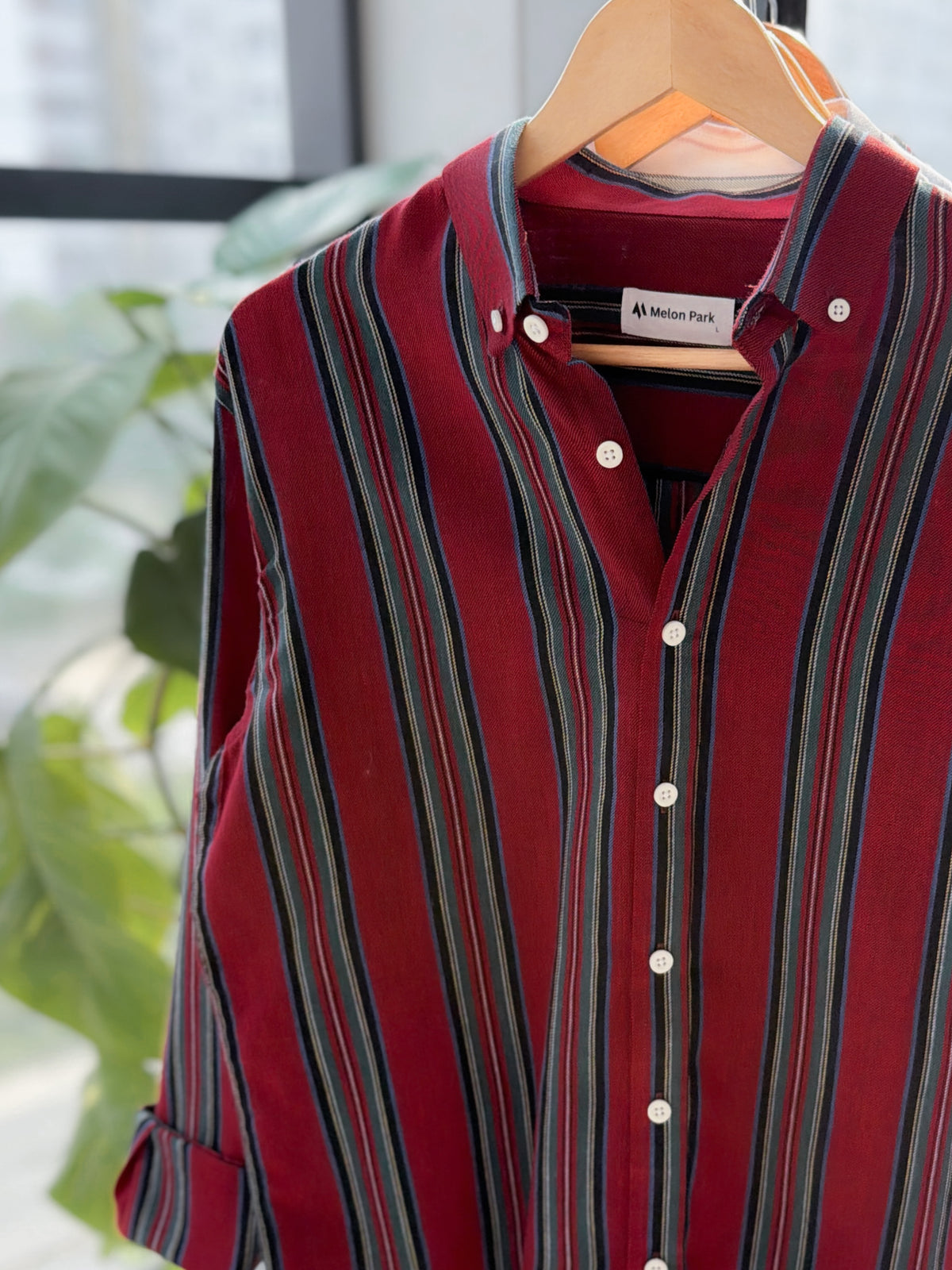 Gentle stripe shirt - Wildberry Bark