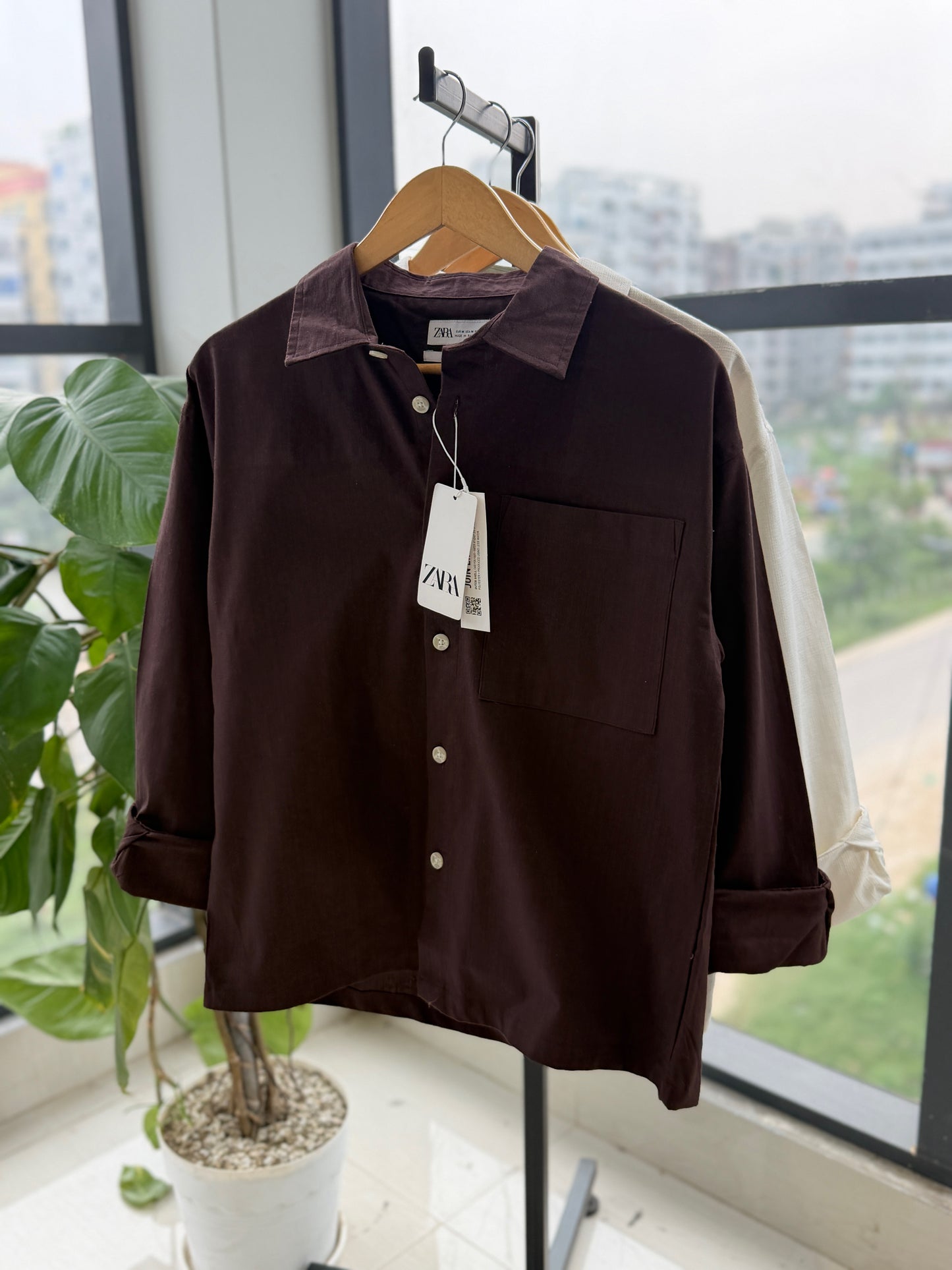 Oversized Baggy shirt - Chocolate