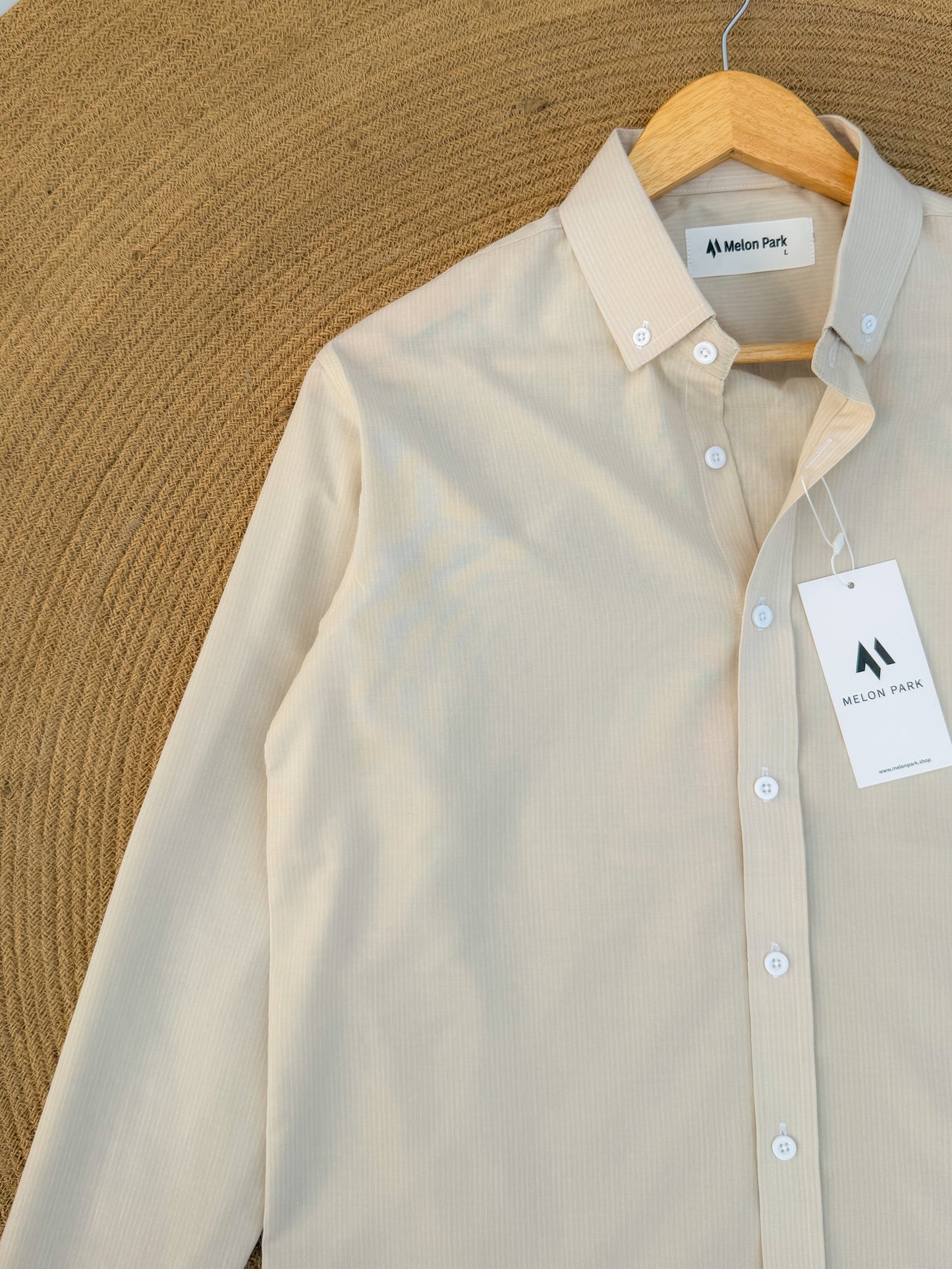 Classic full sleeve shirt - Ivory Alabaster