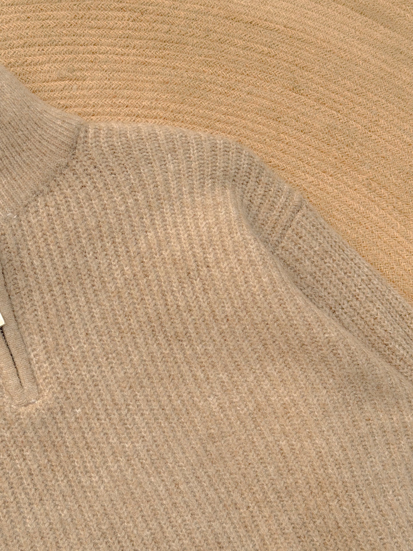 Classic Knitted Sweater - Vintage Mocha