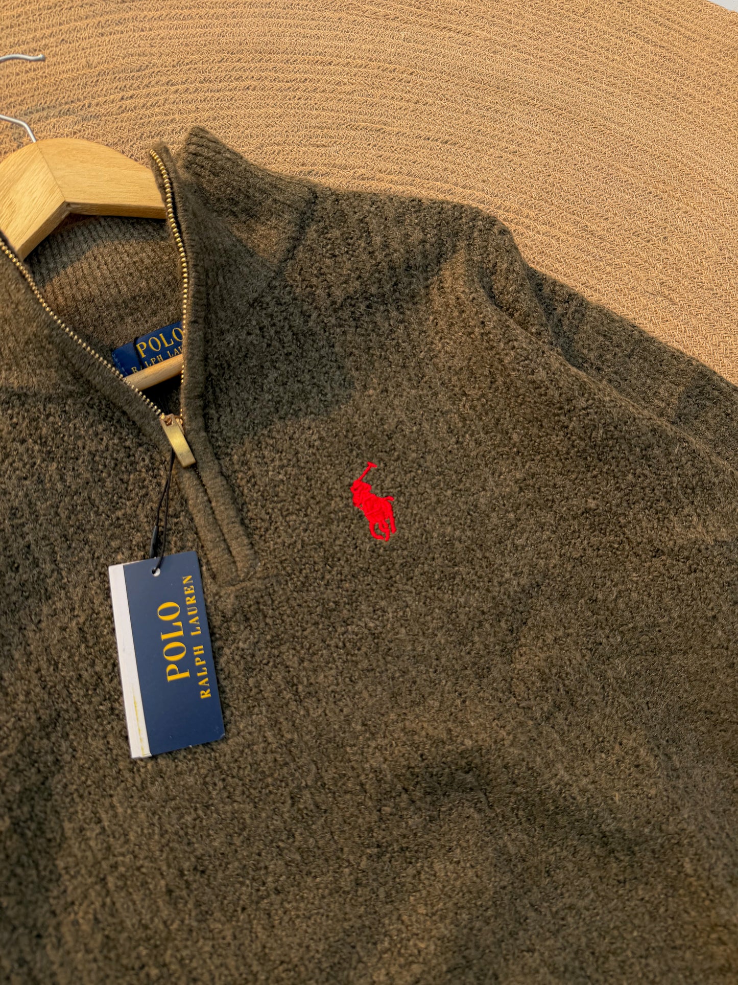 Cozy knitted Sweater - Dusted Olive