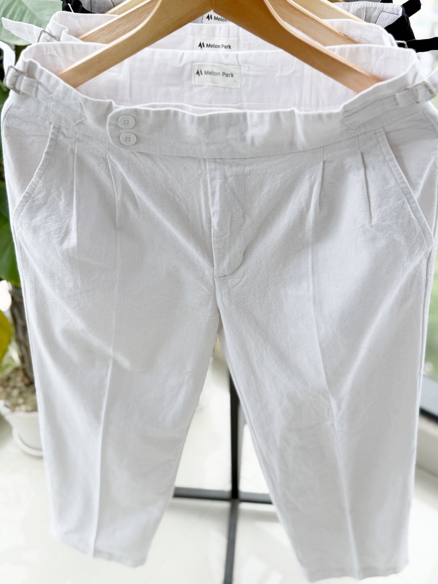 Gurkha Baggy Pant - White