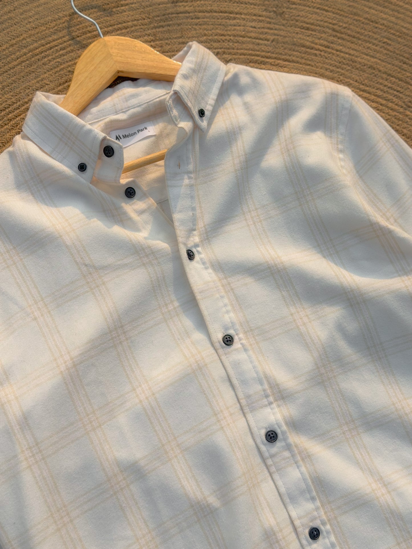 Gentle Check shirt - Toasted Check