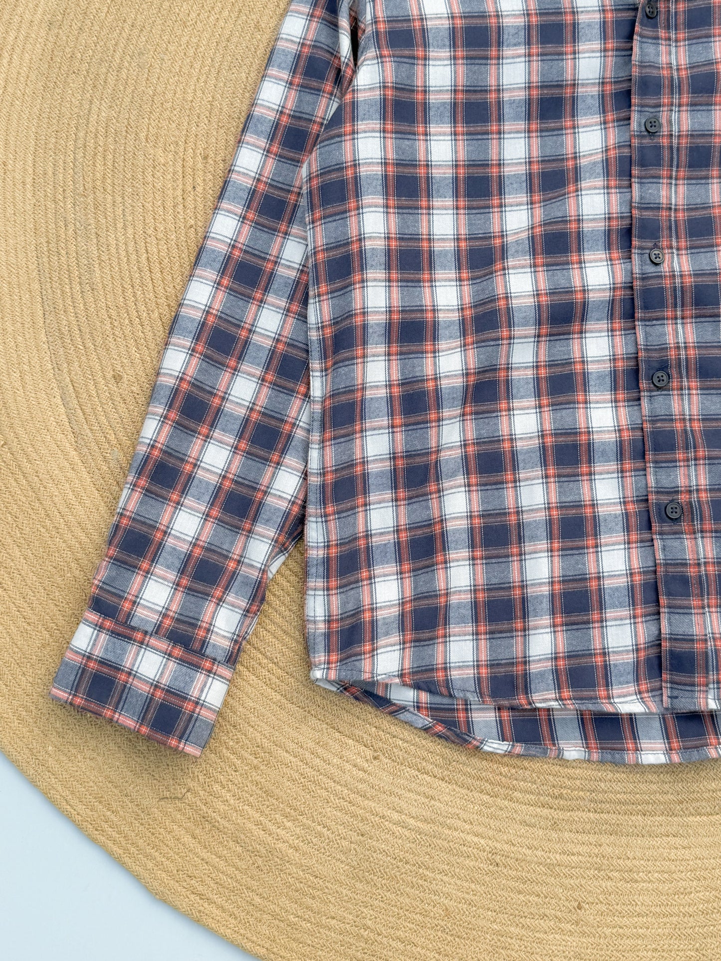 Gentle Check shirt - Crimson Tide