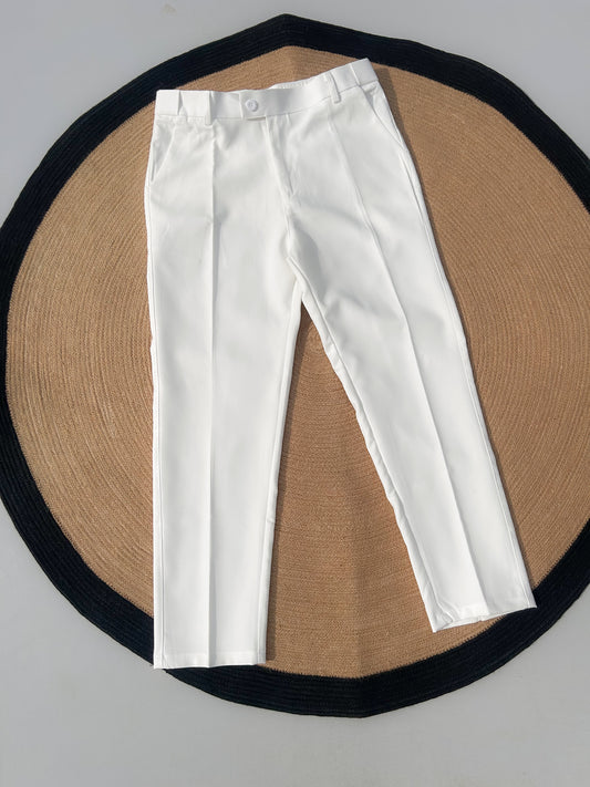 Formal Pant - White