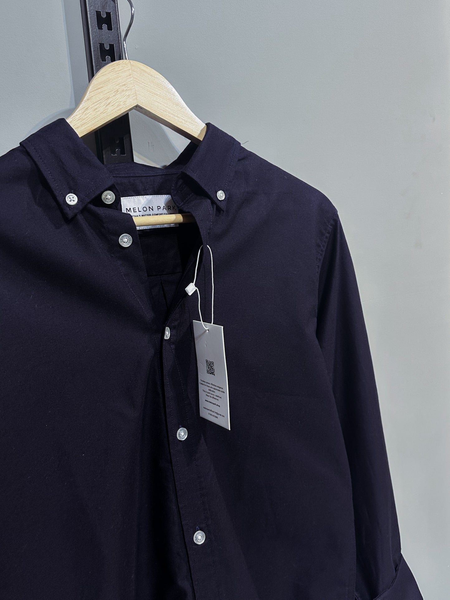 Oxford Shirt - Noir Navy