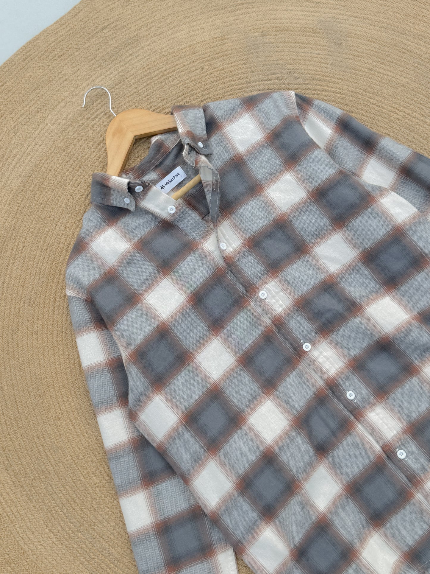 Gentle Check shirt - Smoky Check