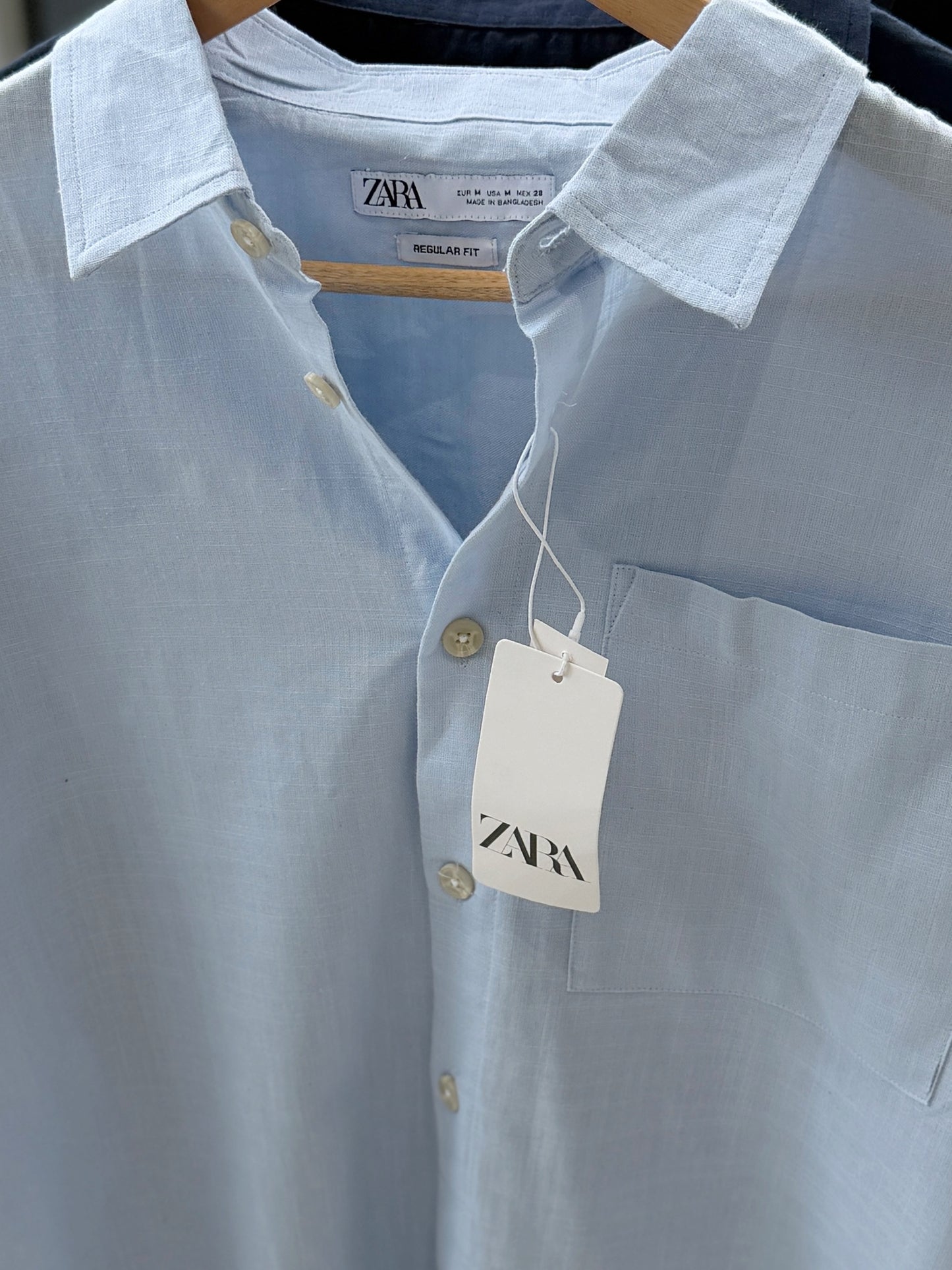 Oversized Baggy shirt - Sky Blue