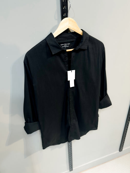 Classic full sleeve shirt - Black