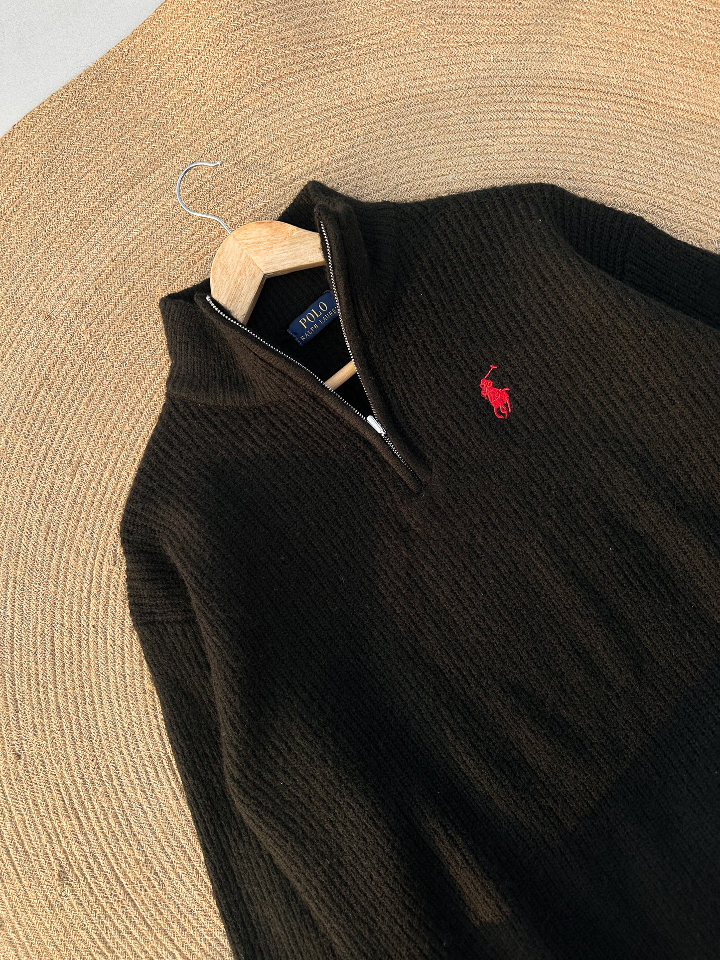 Cozy knitted Sweater - Black