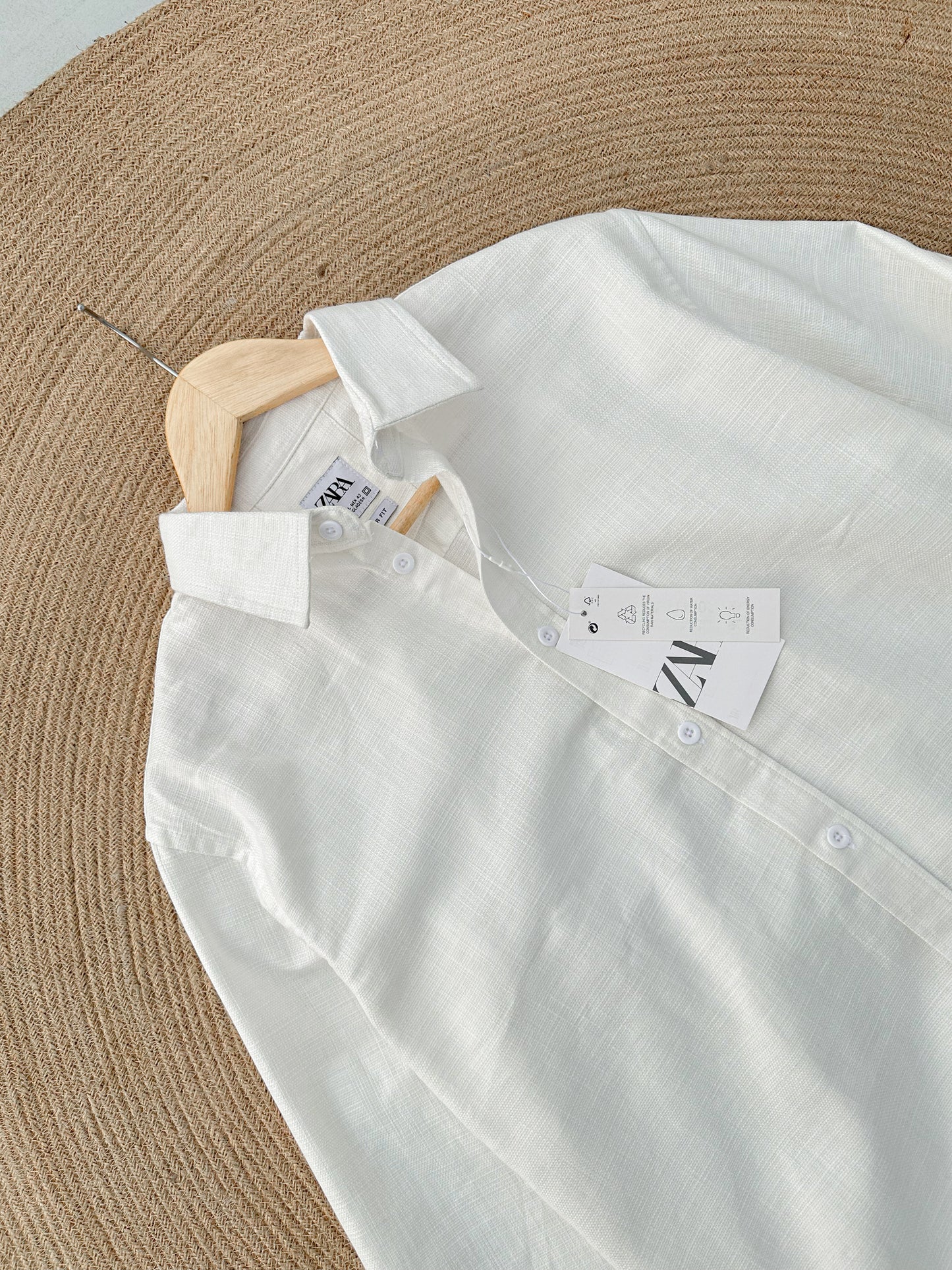 Refined full sleeve shirt - Polar White