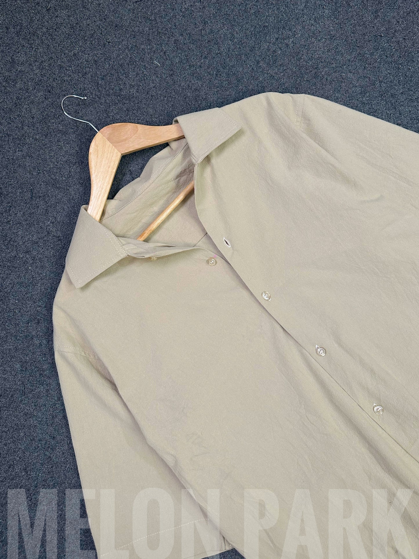 Baggy cuban shirt - Beige