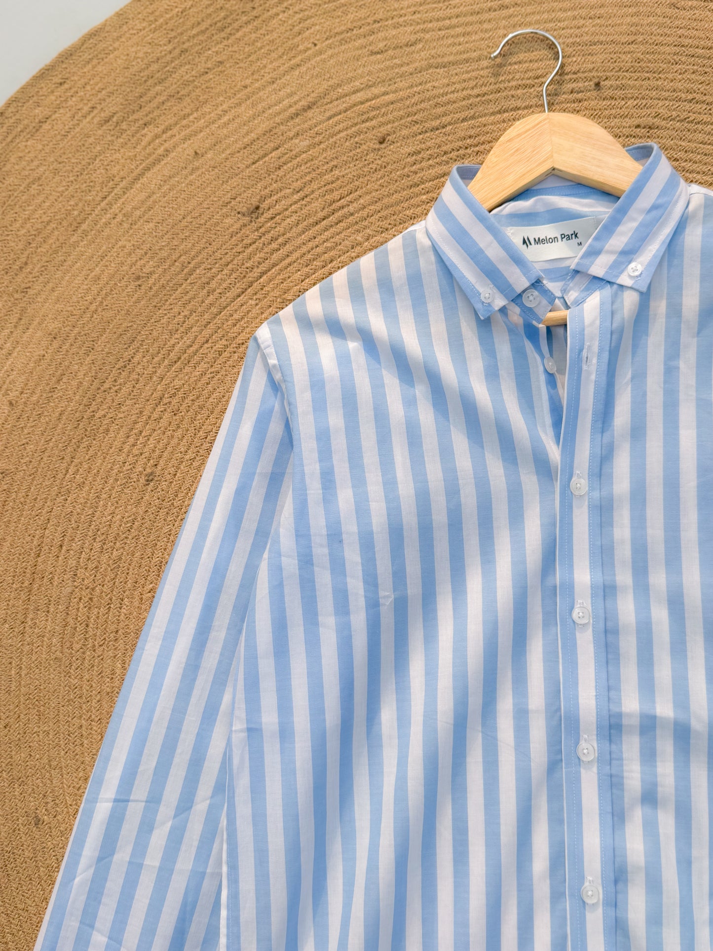 Old Money full sleeve shirt - Coastal Blue