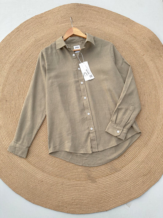 Refined full sleeve shirt - Desert Mist