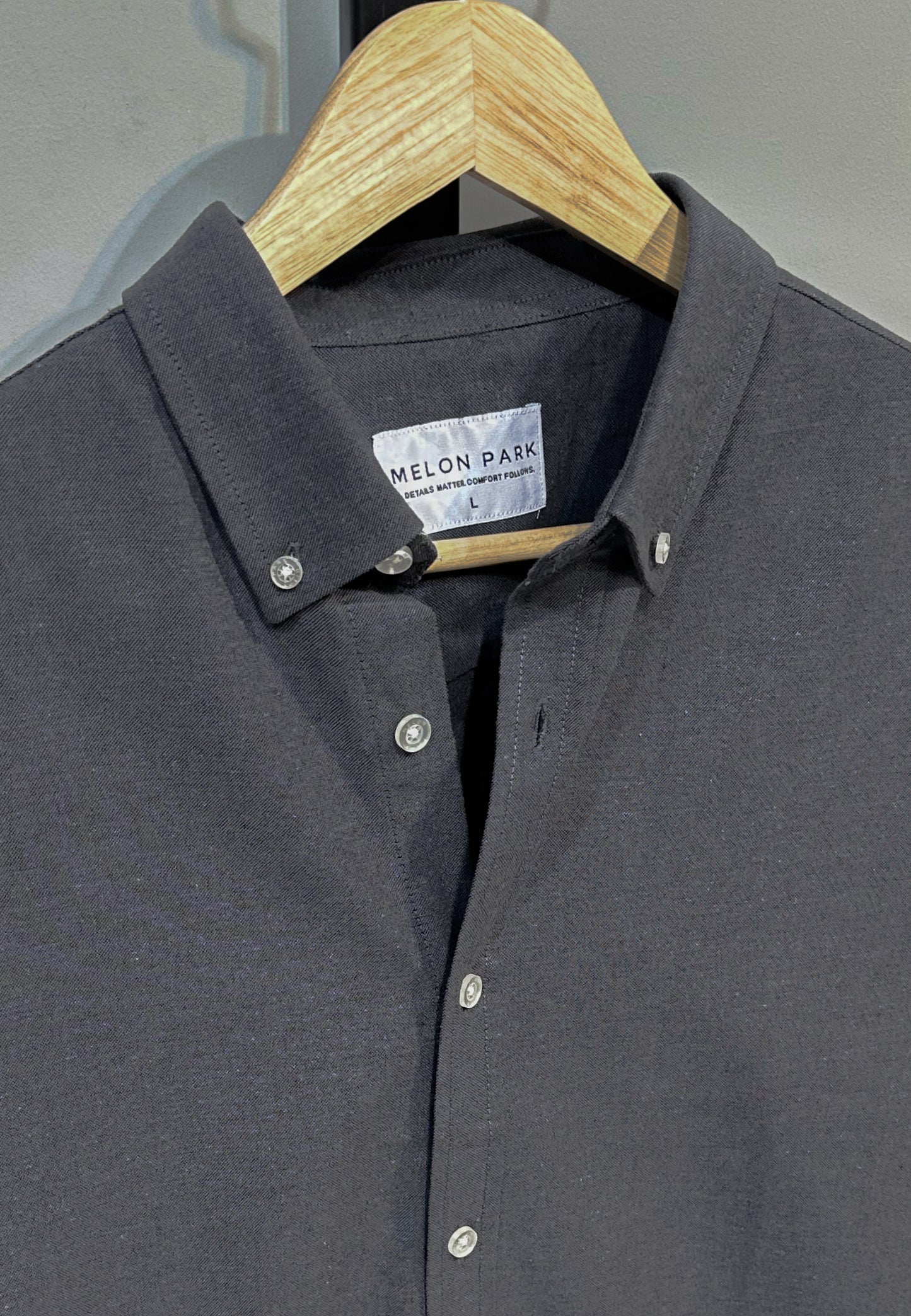 Oxford Shirt - Dark Grey
