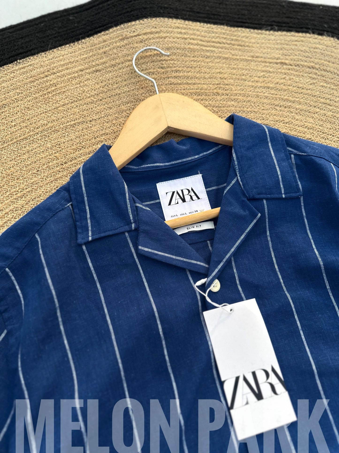 Royal Blue Old Money Cuban Shirt
