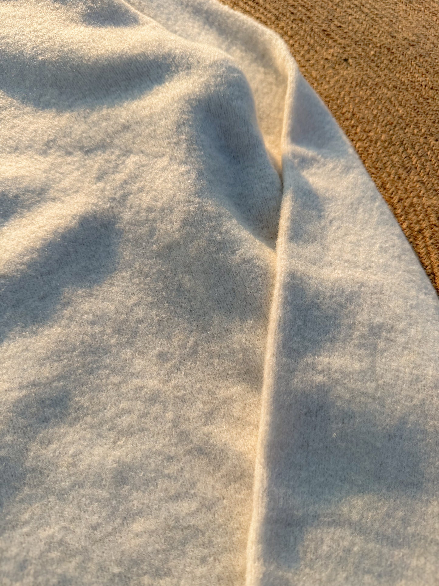 Soft Touch Sweater - Sand White