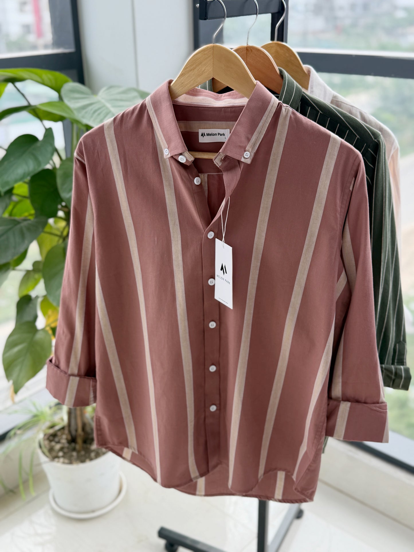 Gentle stripe shirt - Palma Stripe