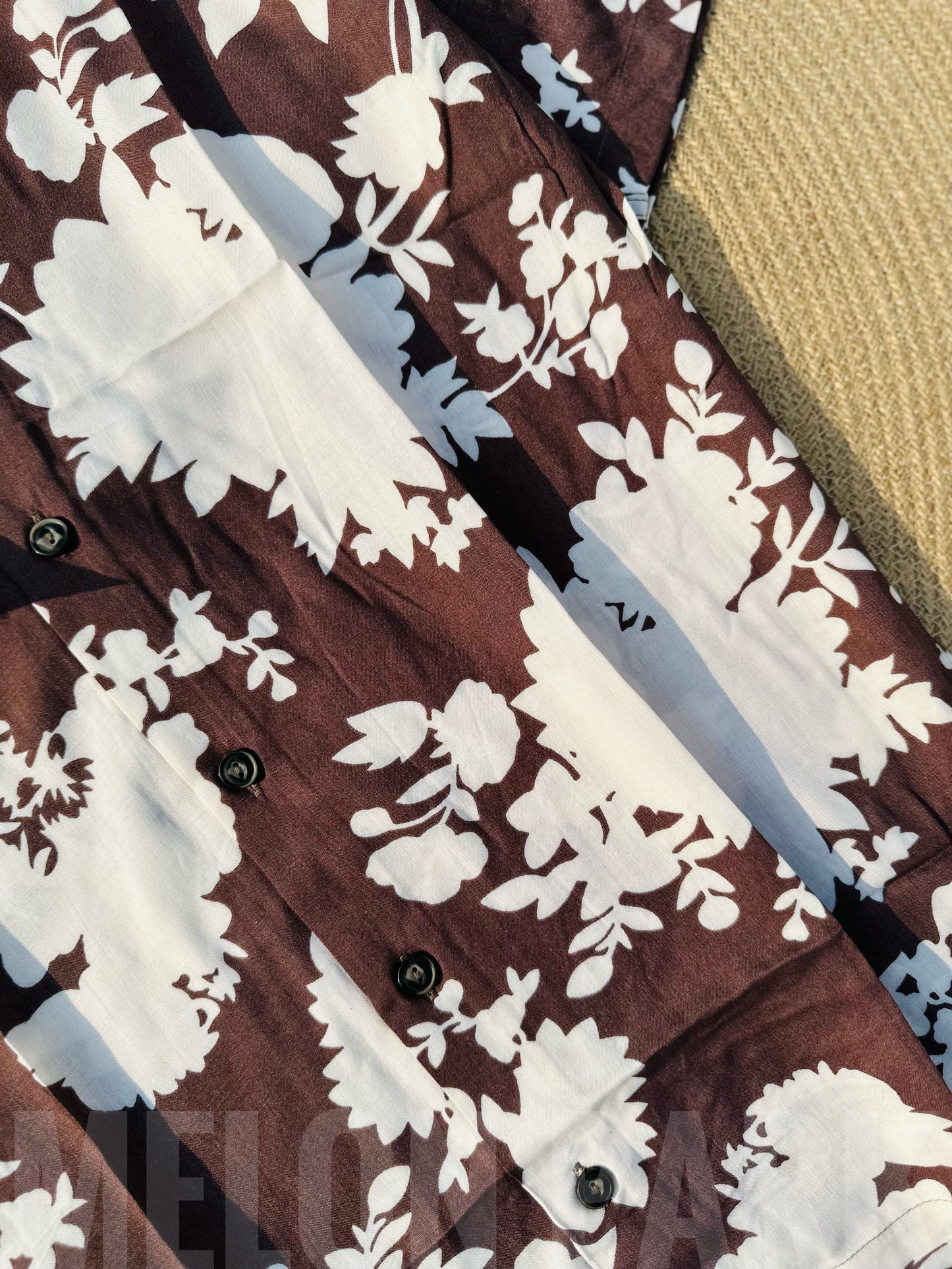 Chocolate Cuban Shirt