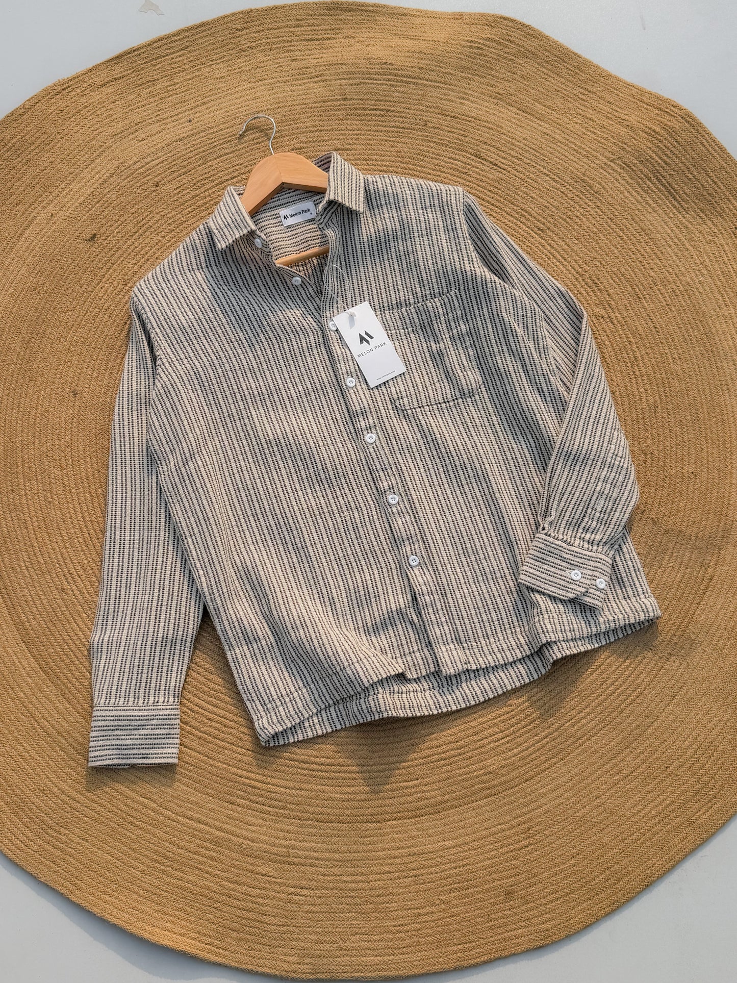 Crafted full sleeve shirt - Stone Weave