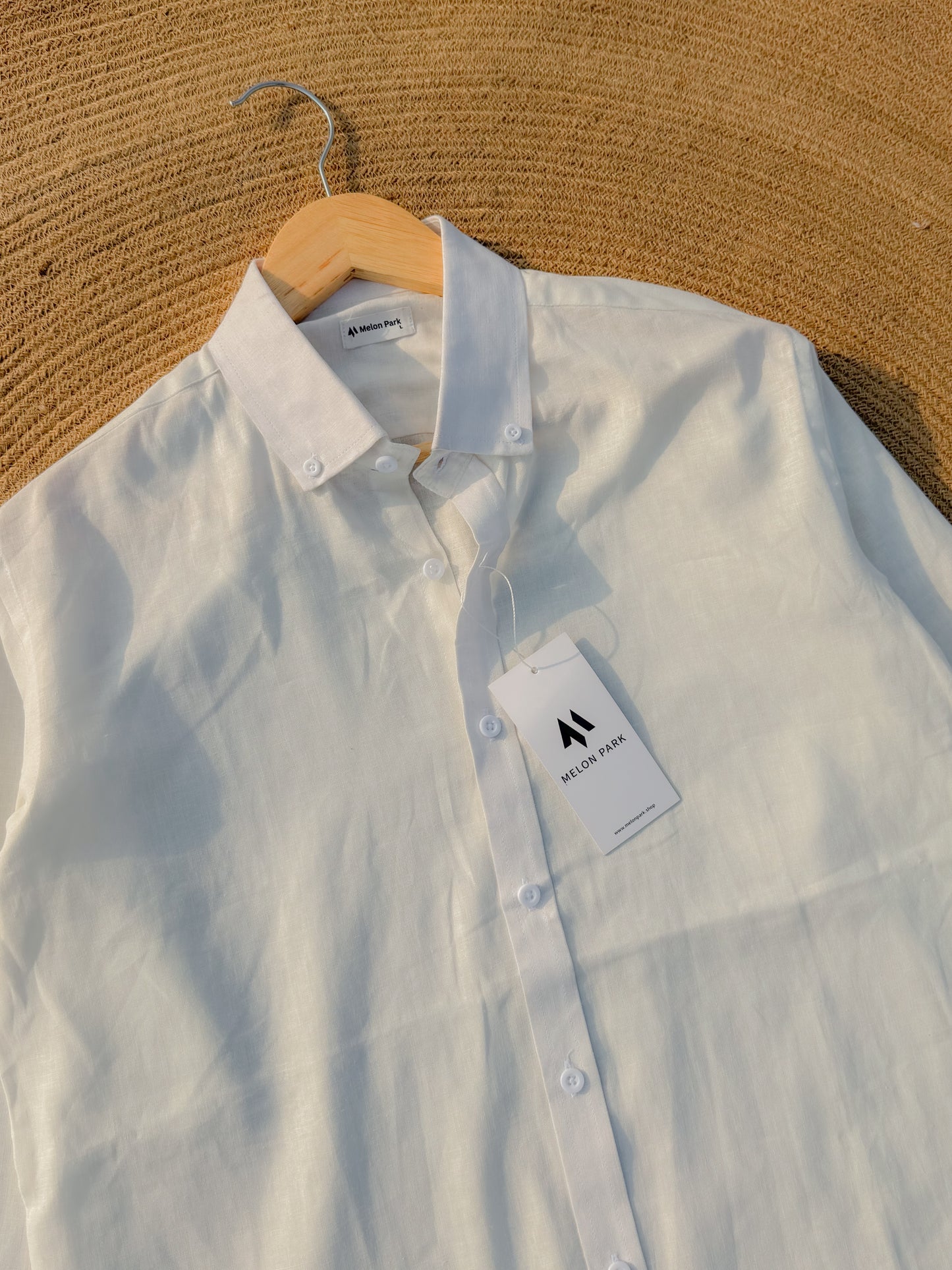 Signature Remi cotton shirt - Soft Off White