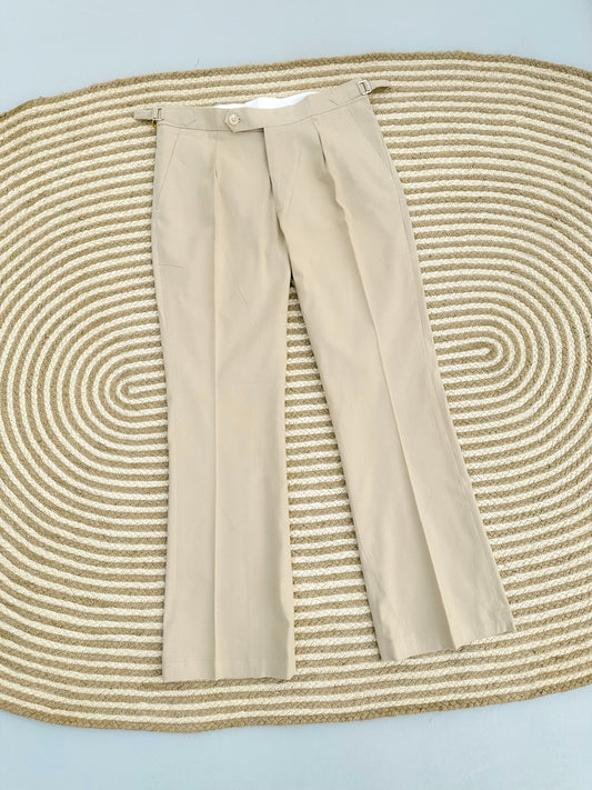Baggy Formal Pant - Off white