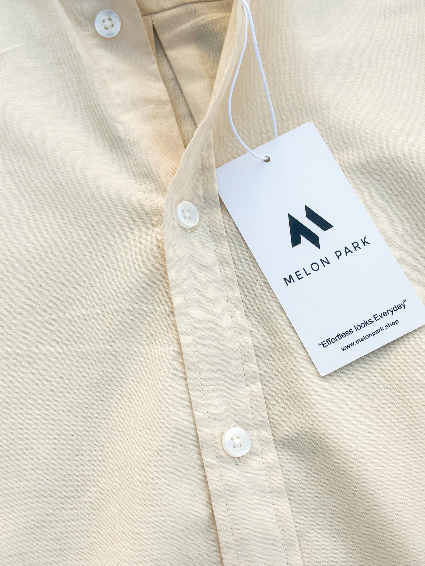 Oxford Shirt - Light Beige