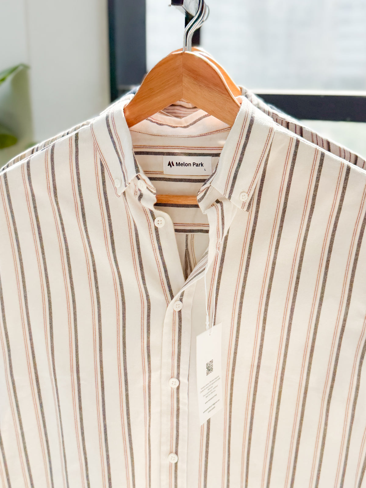 Gentle stripe shirt - Classic canvas