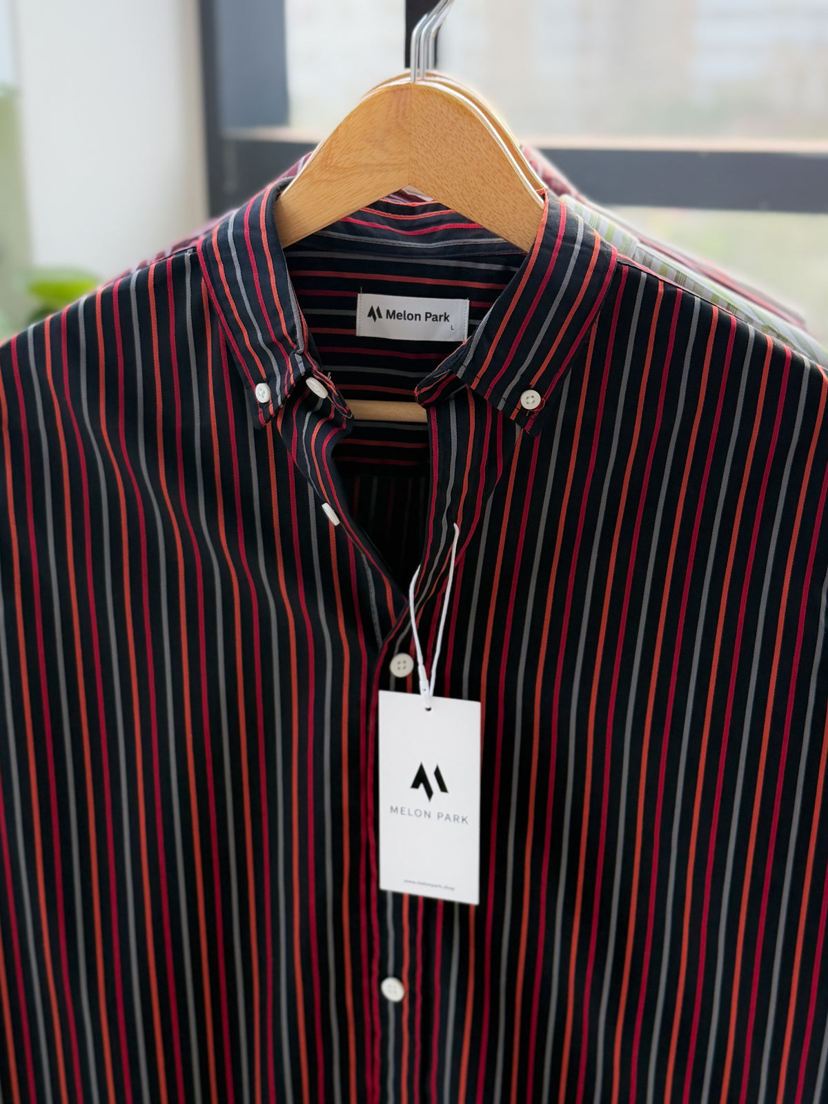 Gentle stripe shirt - Urban Neon