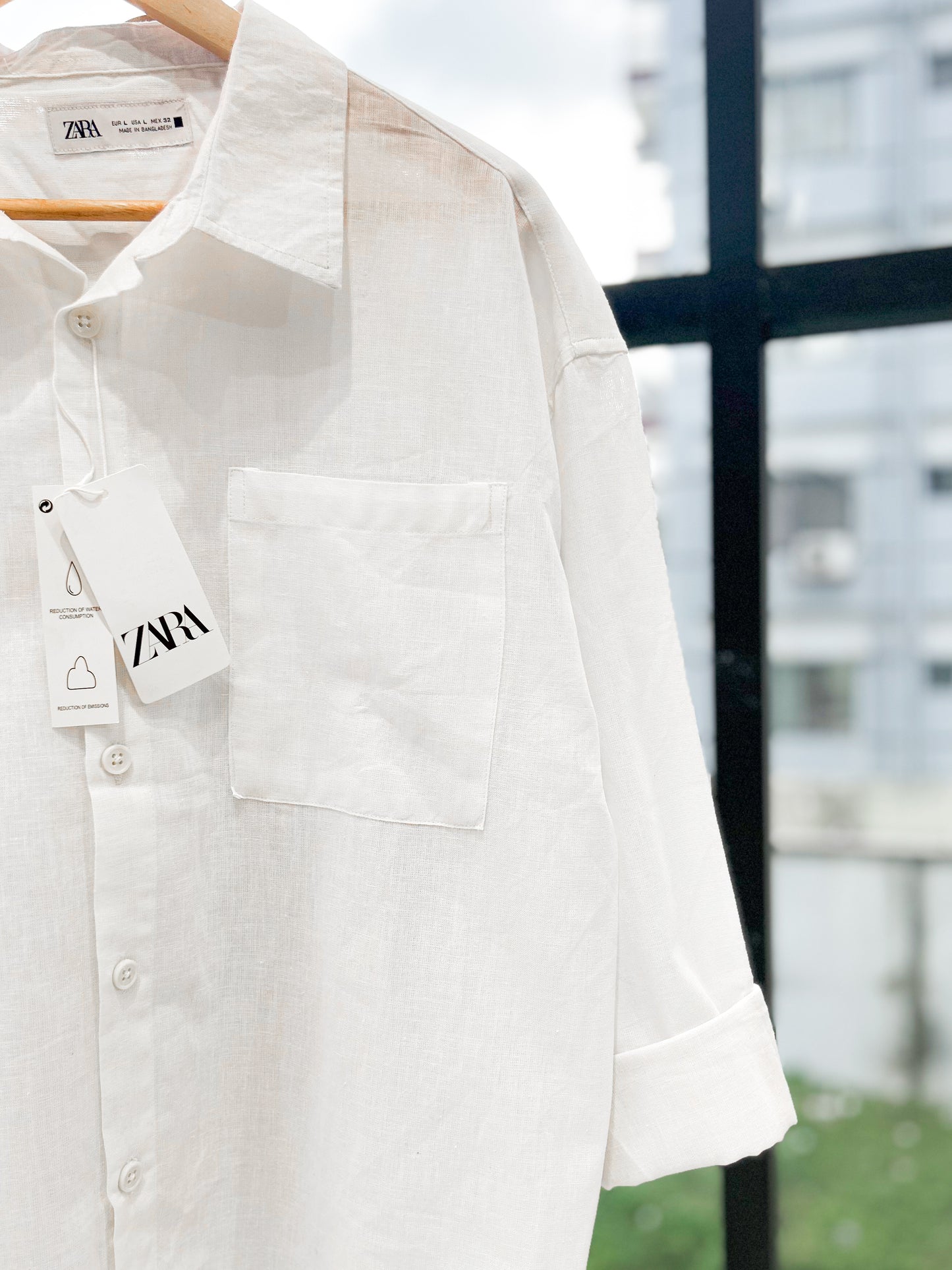 Oversized Baggy shirt - White