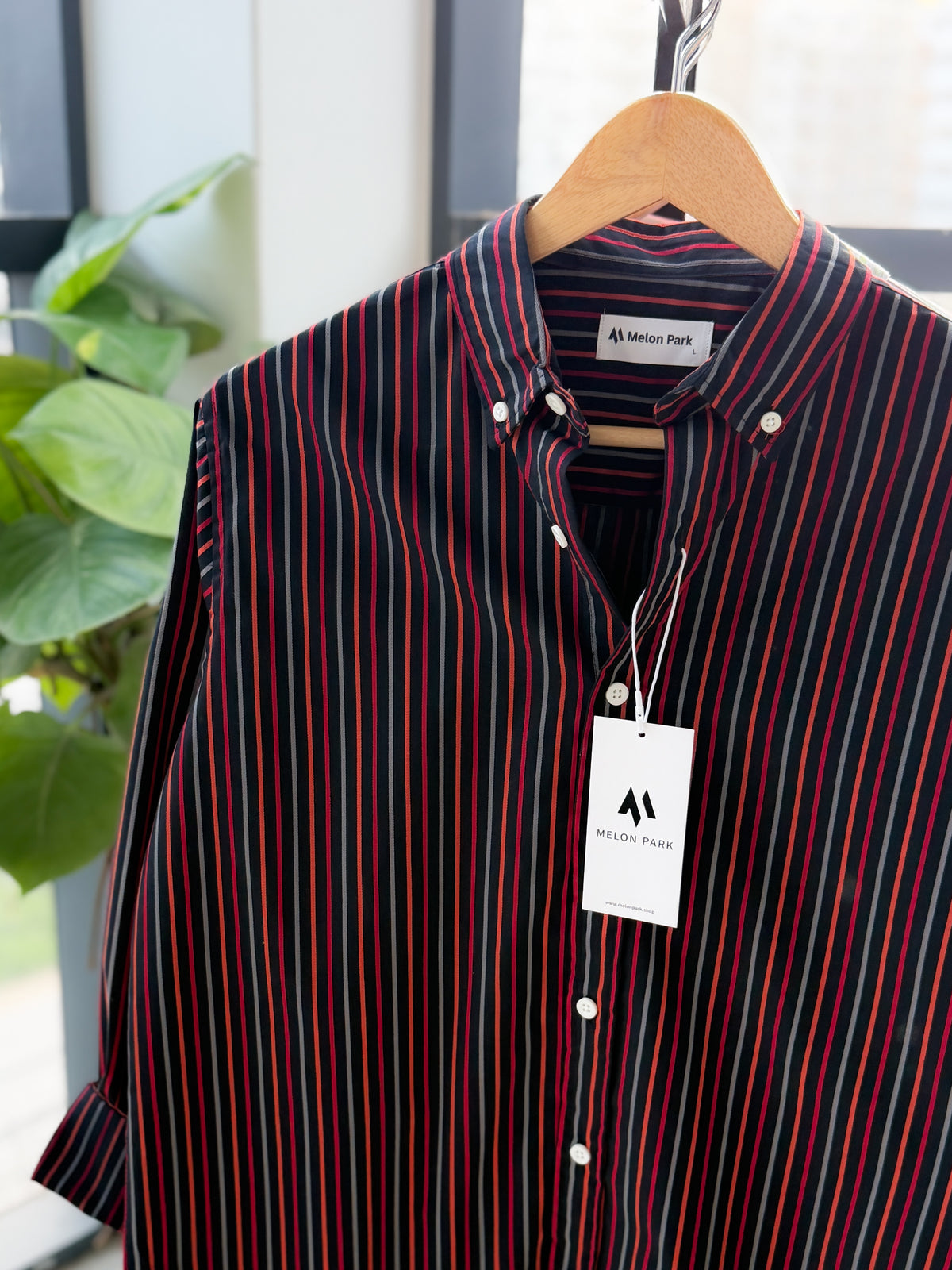 Gentle stripe shirt - Urban Neon