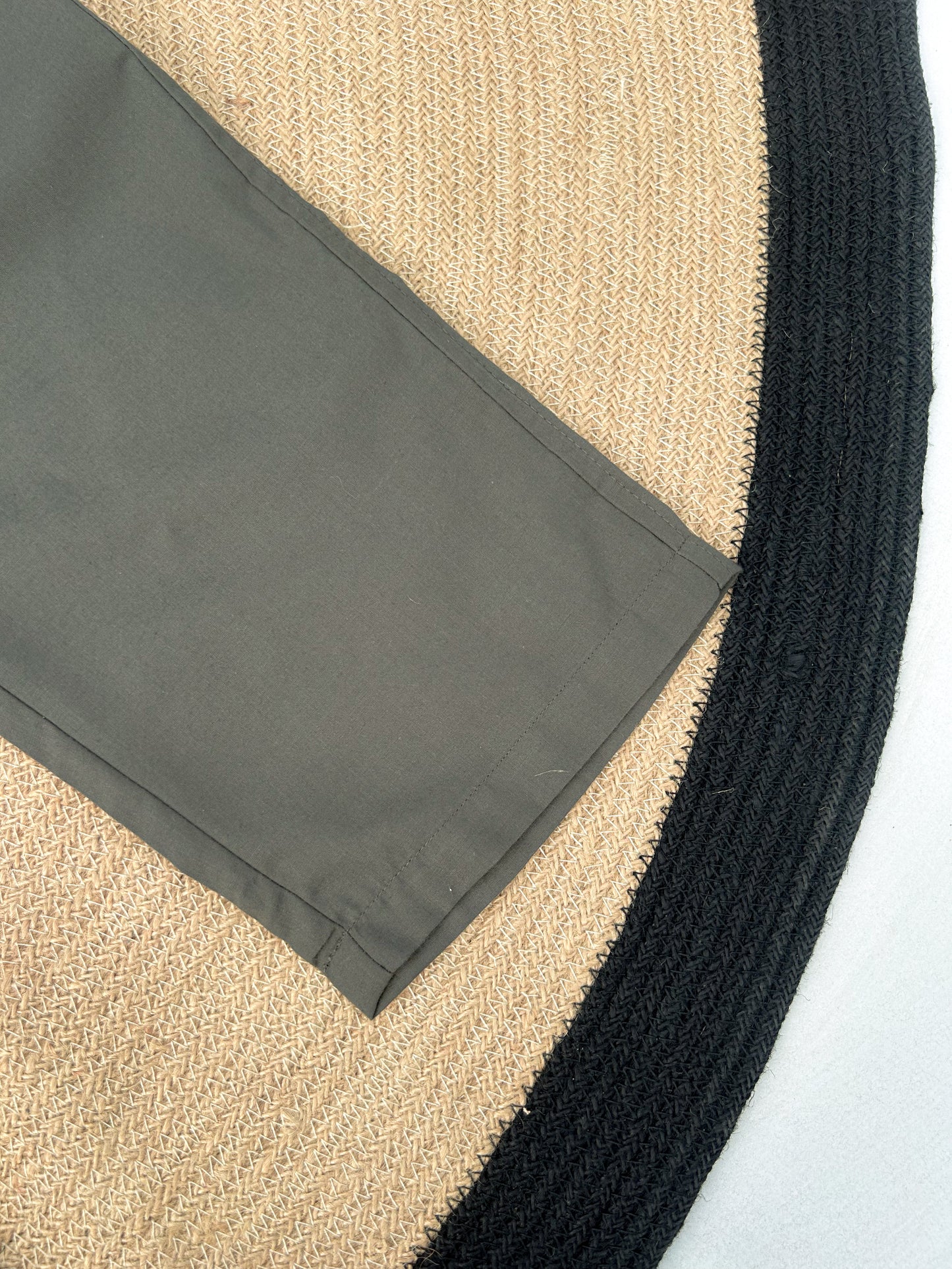 Remi Cotton Trouser - Dark Olive