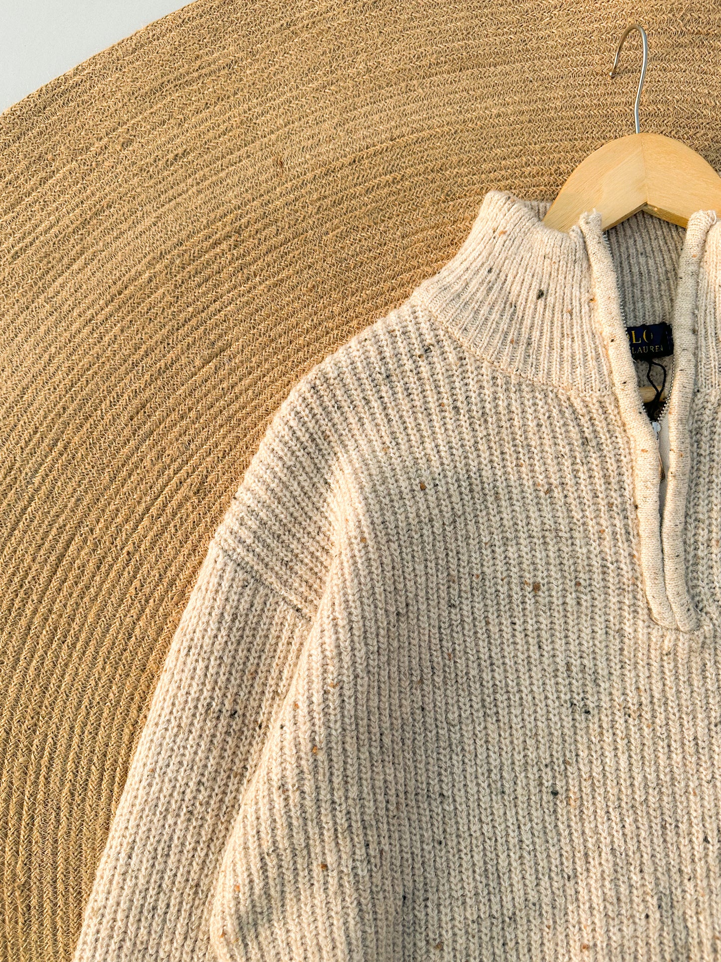 Cozy knitted Sweater - Sleek Beige