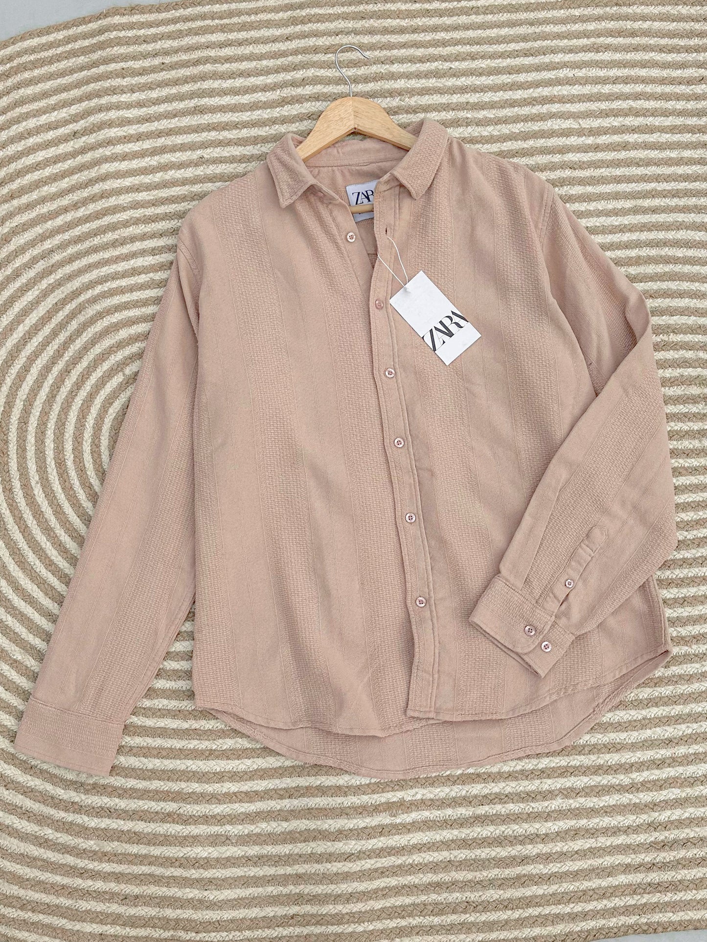 Rich Crafted Shirt - Peach