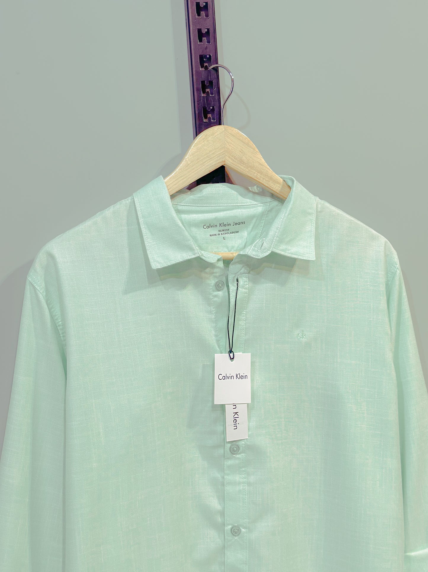 Classic full sleeve shirt - Lime