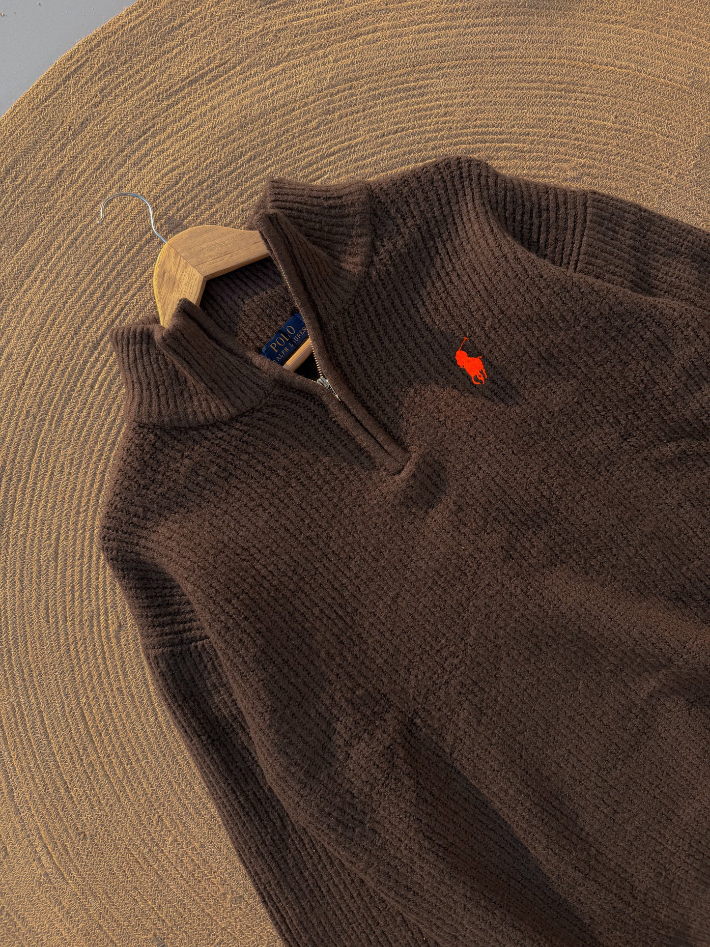 Cozy knitted Sweater - Espresso